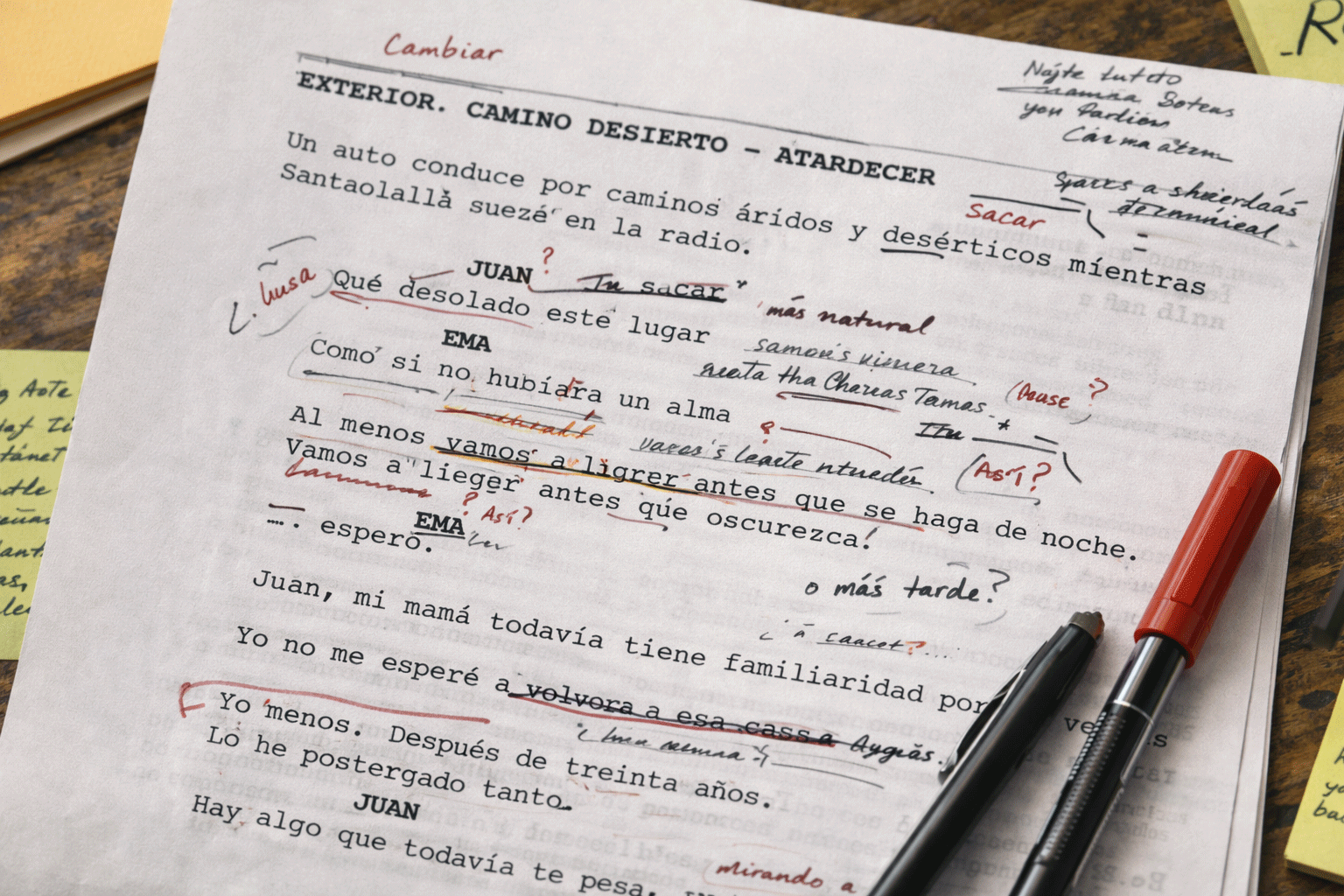 Desarrollo de largometrajes